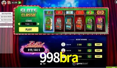 Descubra o Mundo do Cassino Online com 998bra